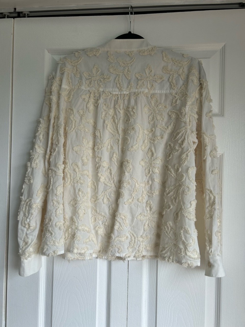 Pilcro The Whitney Embroidered Trapeze Buttondown - Picture 7 of 10